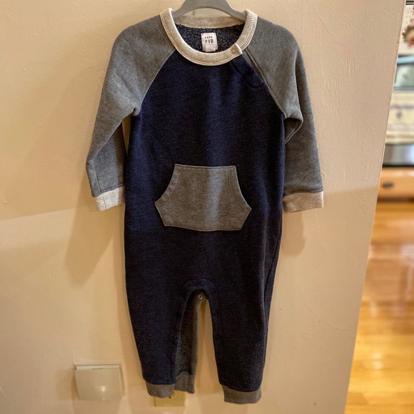 GAP Other - Blue & Gray BABY GAP Romper 18-24 Months